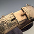 Pulsera vintage de oro laminado de 9 quilates