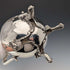 Antique French silver plate coffee pot
