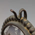 Soporte para reloj de bolsillo y bandeja de accesorios de bronce ormolu y cristal antiguo