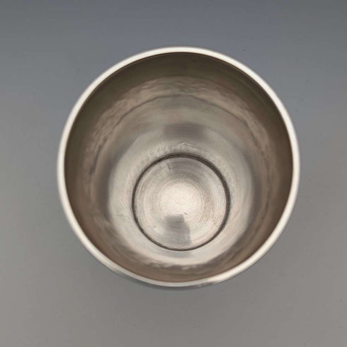 Vaso de plata 800 antigua alemana, hacia 1900, 146 g, David Kugelmann