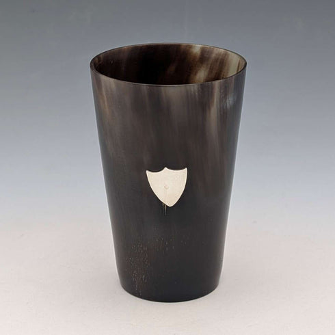 1900年左右 英国古董 兽角制 迷你烧杯