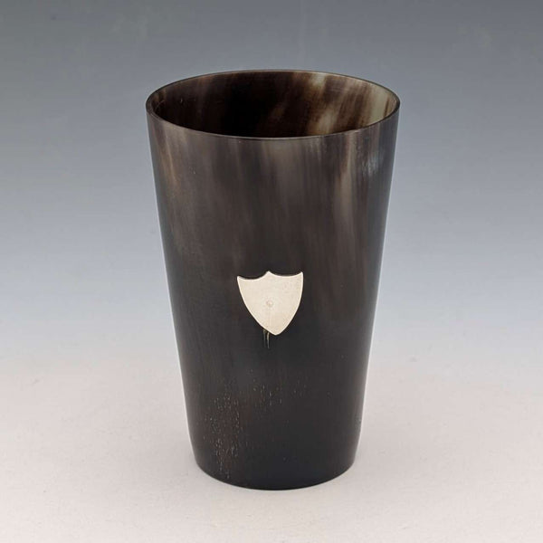 1900年左右 英国古董 兽角制 迷你烧杯