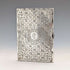Tarjetero de plata de ley estilo libro, antigüedad británica de 1875, 75 g, Frederick Marson