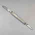British vintage ivory-look resin handle double blade folding knife
