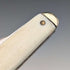 British vintage ivory-look resin handle double blade folding knife