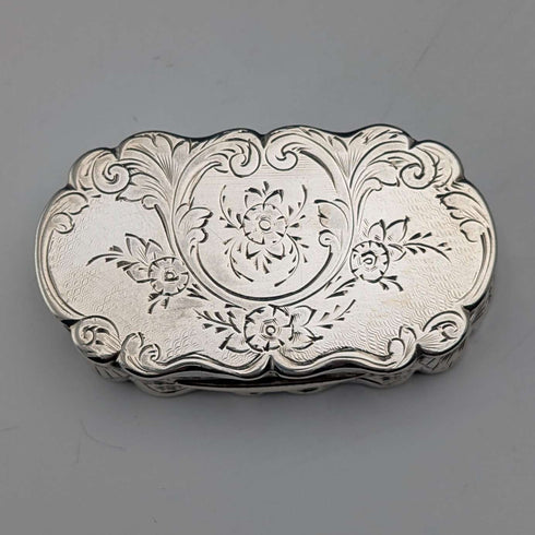 1877년 영국 앤틱 순은제 비네그레트 20g Frederick Marson