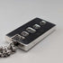 1977 British pure silver jubilee ingot pendant with pure silver necklace, total weight 42g, Ralph Weston