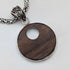 Vintage sterling silver pendant & sterling silver Byzantine chain necklace, total weight 47g, SUARTI