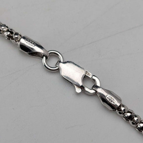 Colgante vintage de plata de ley con esmalte en forma de pez grande, incluye collar de plata de ley, 44 g en total