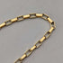 Antique rolled gold ceiling pendant with necklace