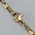 Antique rolled gold ceiling pendant with necklace