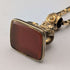 Antique rolled gold ceiling pendant with necklace
