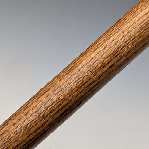 アンティーク ブラウン&タン 寄木ロンデルハンドル ステッキ 杖 88cm