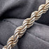 英国ヴィンテージ 純銀製 ツイストチェーン ネックレス63cm International Bulleton&Metal Brokers