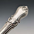 Circa 1852 British antique sterling silver handle fish server pair in case by John Gilbert