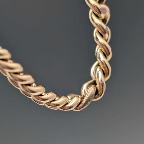 Antique rolled gold Albert chain, no fob