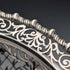 1911年 英国古董 镂空装饰 纯银带足水果碗 436克 Goldsmiths&Silversmiths