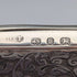 1895 年英國古董純銀雙門卡片盒,123 克,Deakin & Francis