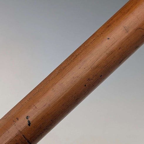 ヴィンテージ マラッカ藤シャフト ホーンハンドル 小型ステッキ 杖 63cm