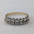 Antique Jewelry K9 Gold 7 Row Spinel Ring 2.2g (Size 12)