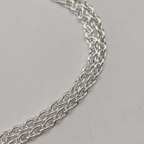 1977 British pure silver jubilee ingot pendant, 32g, with pure silver necklace, AJCo