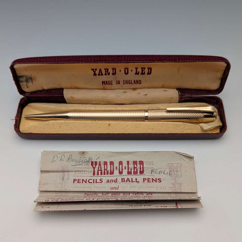 英国Vintage Yard-O-Led 镀金推式铅笔(带笔盒)