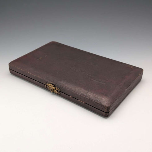 1907年 英国アンティーク 純銀製ティースプーン6本セット 計37g ケース入 William Devenport