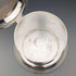 Antique British silver plate floral biscuit barrel