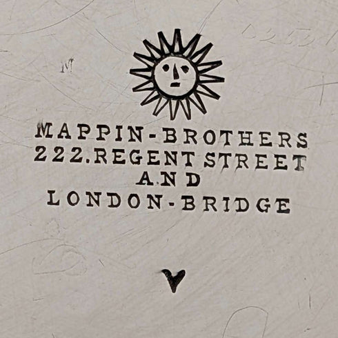 约1885年 英国古董 镀银咖啡壶 Mappin Brothers
