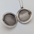 1972年 英国ヴィンテージ 純銀製 丸型ロケットペンダント 純銀ネックレス付き 計11.5g Exquisite Jewellery