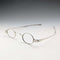 Antigüedad británica georgiana de principios del siglo XIX, gafas pequeñas de plata esterlina, Mary Ann Holmes