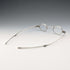 Antigüedad británica georgiana de principios del siglo XIX, gafas pequeñas de plata esterlina, Mary Ann Holmes