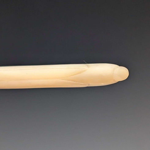 1870年頃 英国アンティーク 白蝶貝ハンドル デザートカトラリー6ペア 木箱入り