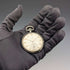 Circa 1930 Vintage Omega Pocket Watch Art Deco Style Alloy Open Face In Good Working Condition