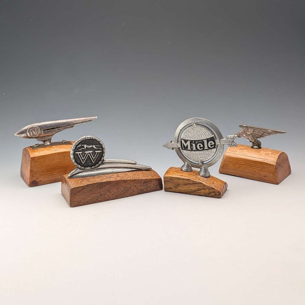 빈티지 펜더 마스코트 4종 목재 받침대 포함