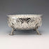 Cuenco de plata de ley con pedestal, 1873, antigüedad británica, 236 g, Daniel & Charles Houle