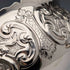 Cuenco de plata de ley con pedestal, 1873, antigüedad británica, 236 g, Daniel & Charles Houle