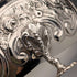 Cuenco de plata de ley con pedestal, 1873, antigüedad británica, 236 g, Daniel & Charles Houle