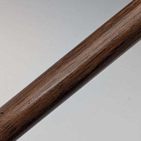复古棕色轴树脂狗头手柄金色装饰手杖 90cm