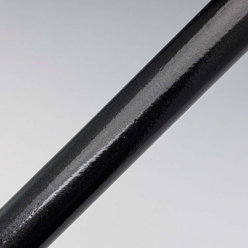 1900年頃 英国アンティーク ブラックシャフト 純銀製ロンデルハンドル ステッキ 90cm
