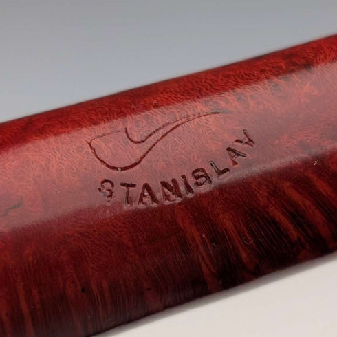 Pipa de fumar vintage de la República Checa con filtro Stanislav