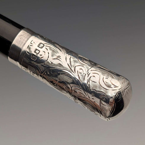 【订购商品】1935年 英国复古纯银装饰指挥棒(带盒)FD