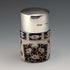 1893 British Antique Silver Lid Imari Pattern Ceramic Bottle Jar by Saunders & Shepherd