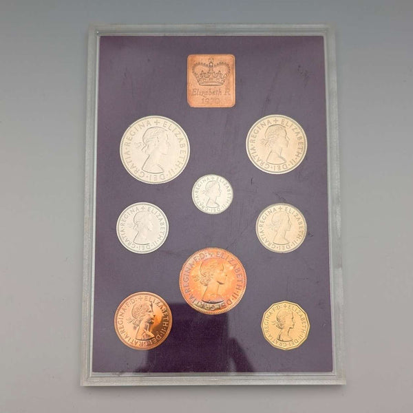 1970 UK Pre-Decimal Coins, Set of 8, Royal Mint