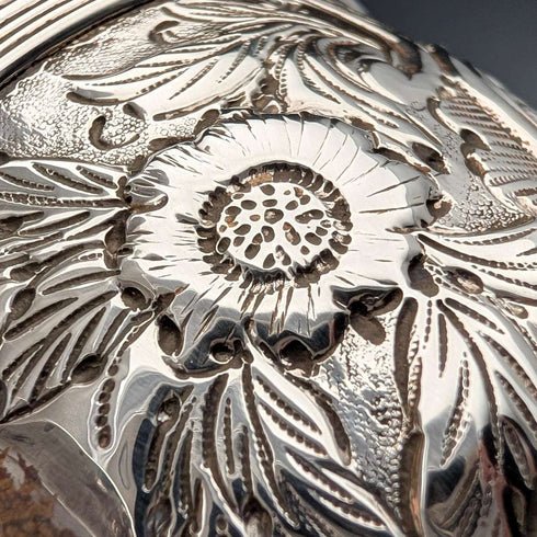 Jarra para crema de plata esterlina antigua británica de 1792, 170 g, Robert Hennell I