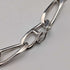 Collar de cadena larga tipo cubana, de plata de ley vintage británica, 60 cm, 63 g, VJ