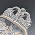 米国ヴィンテージ シルバーオーバーレイ スモールディッシュ 直径18cm Silver City Glass Co