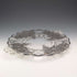 美国古董银饰覆层大号浅盘 直径28cm Silver City Glass Co