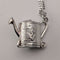 Colgante vintage con forma de regadera de plata de ley, incluye collar de plata de ley, 7.2 g en total