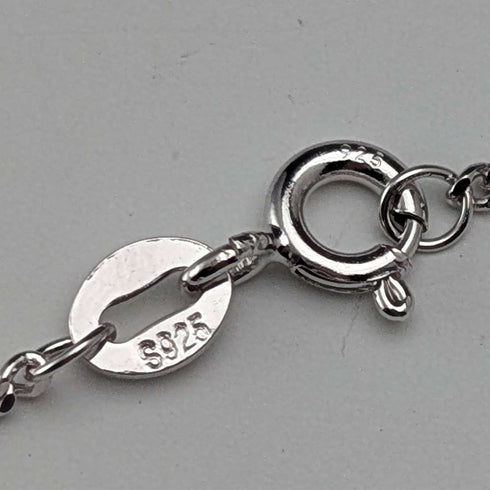 Colgante vintage con forma de regadera de plata de ley, incluye collar de plata de ley, 7.2 g en total